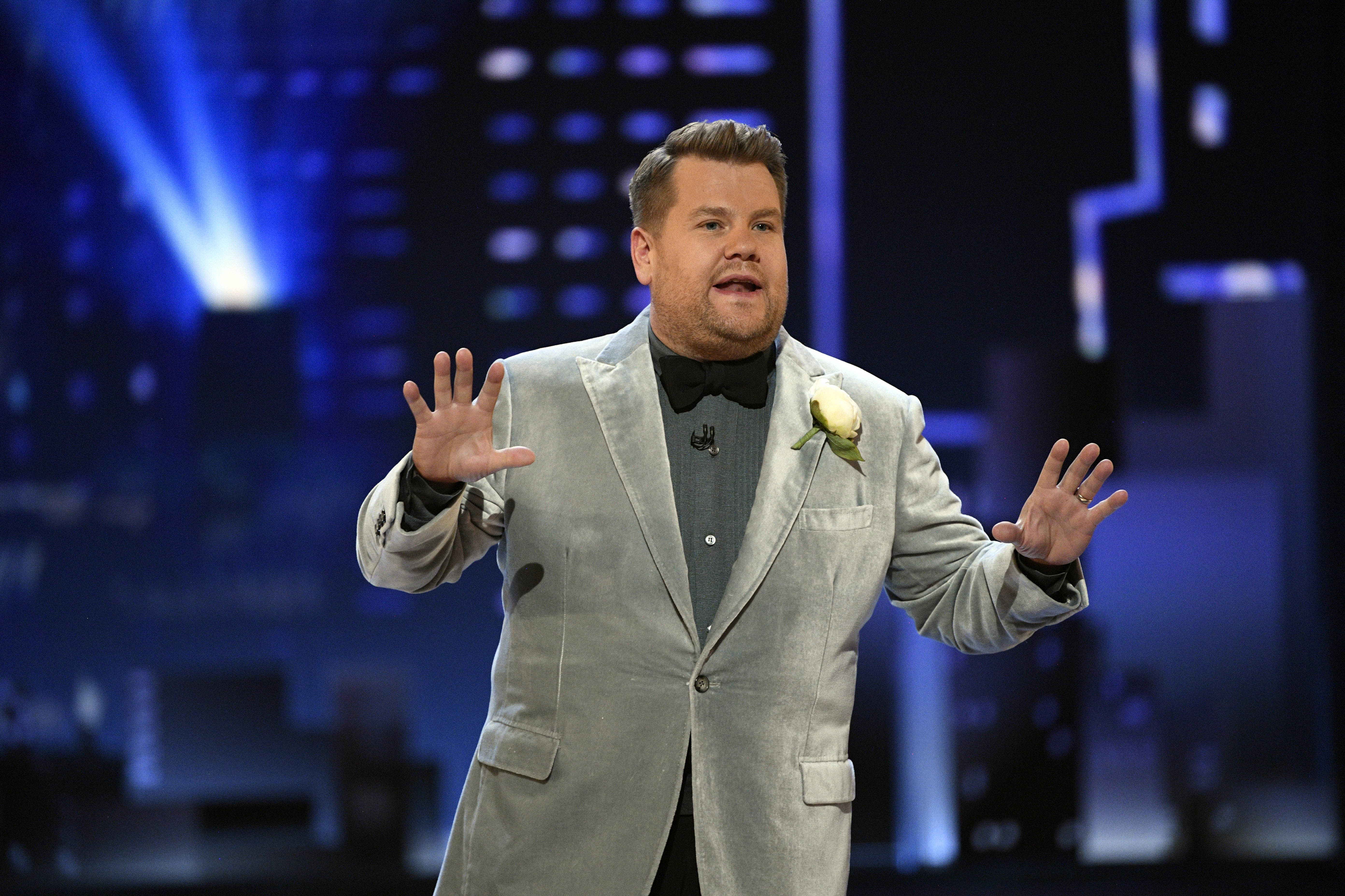 James Corden Admits He Wears Body Control Spanx To Host The Late Late Show Aol 