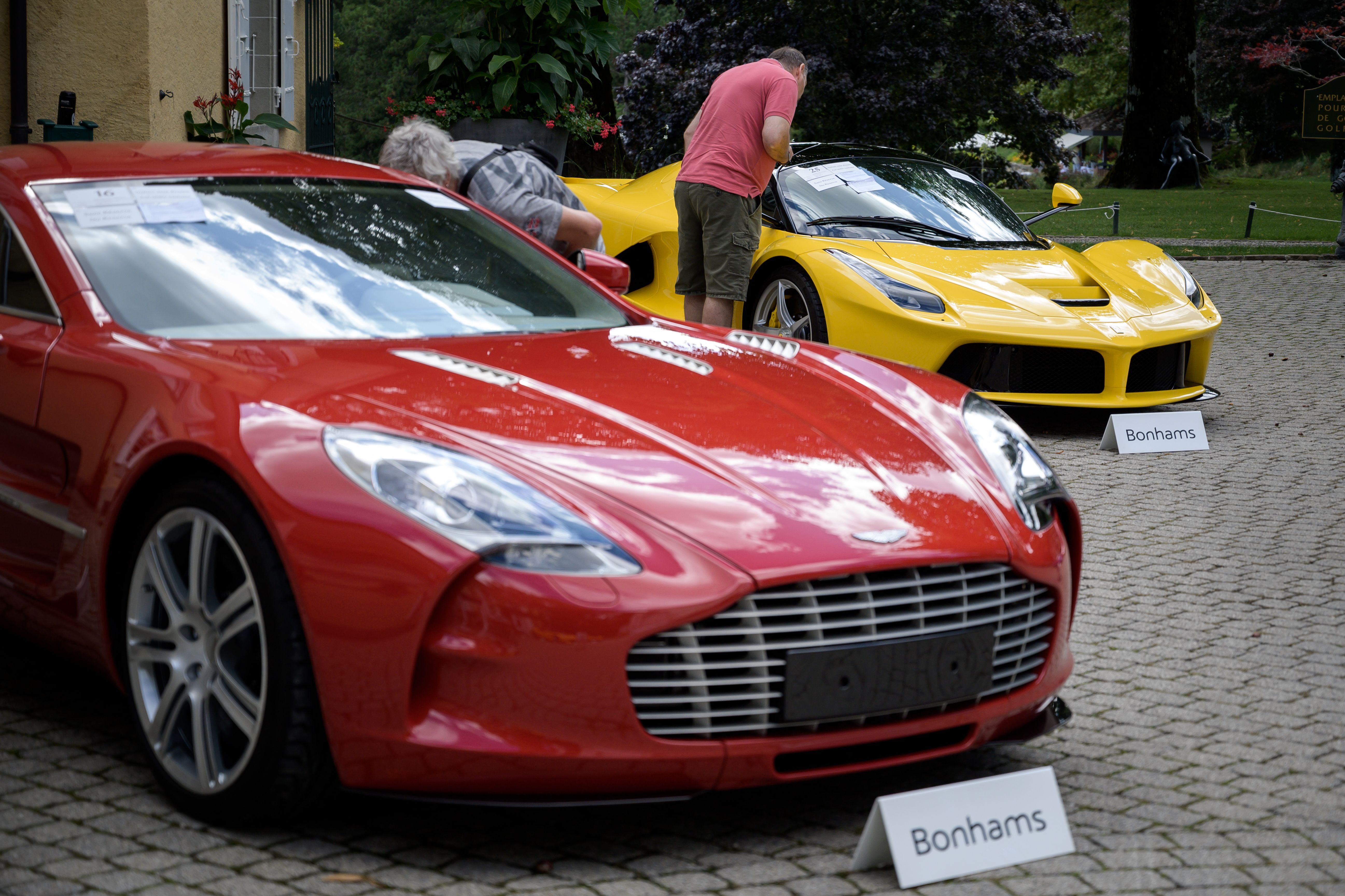 25 exotic cars seized from Equatorial Guinea vice president auctioned