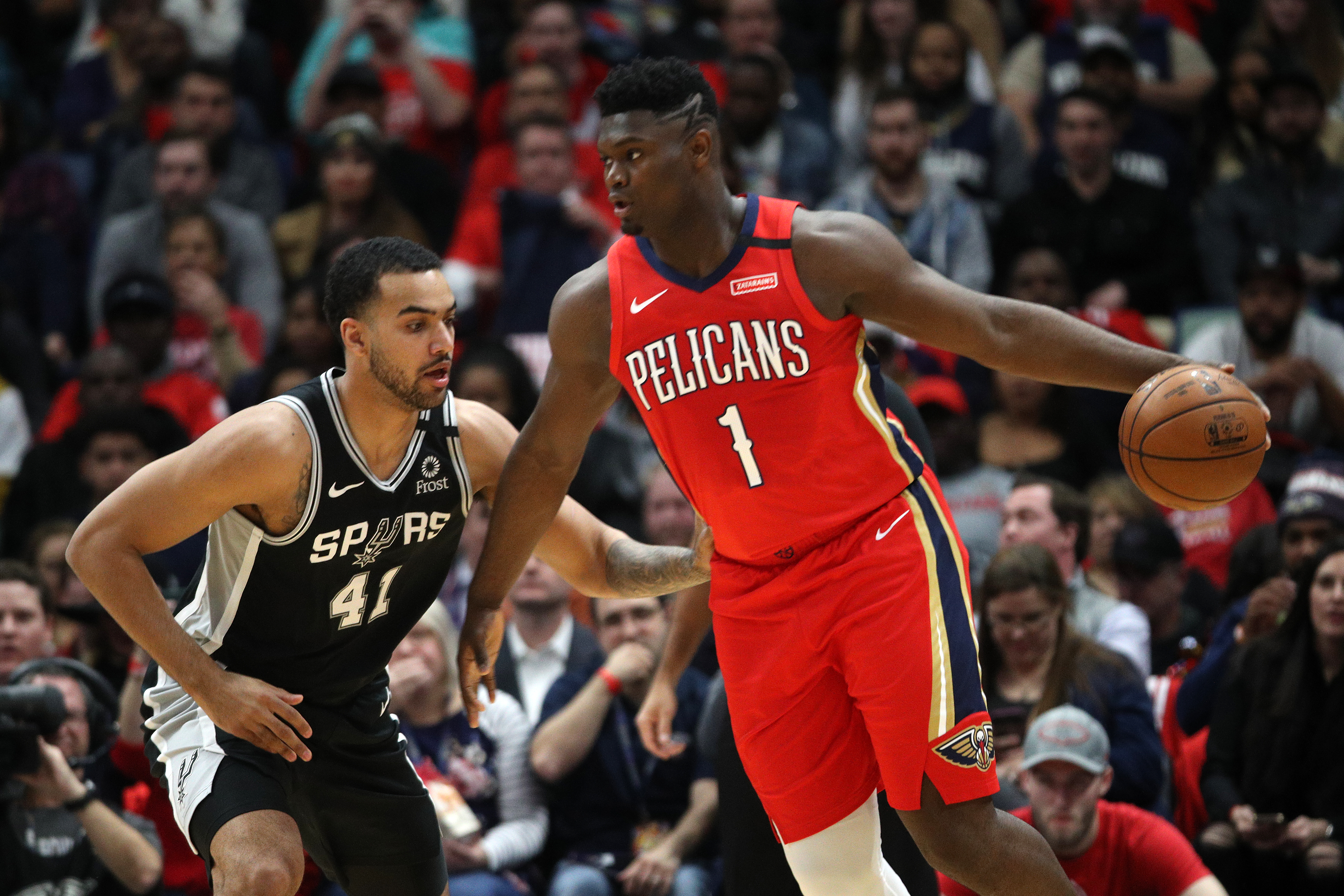 Zion Williamson is officially an NBA player (Photo by Chris Graythen/Getty Images)