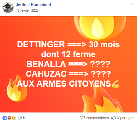 Les gilets jaunes font front commun contre "la justice