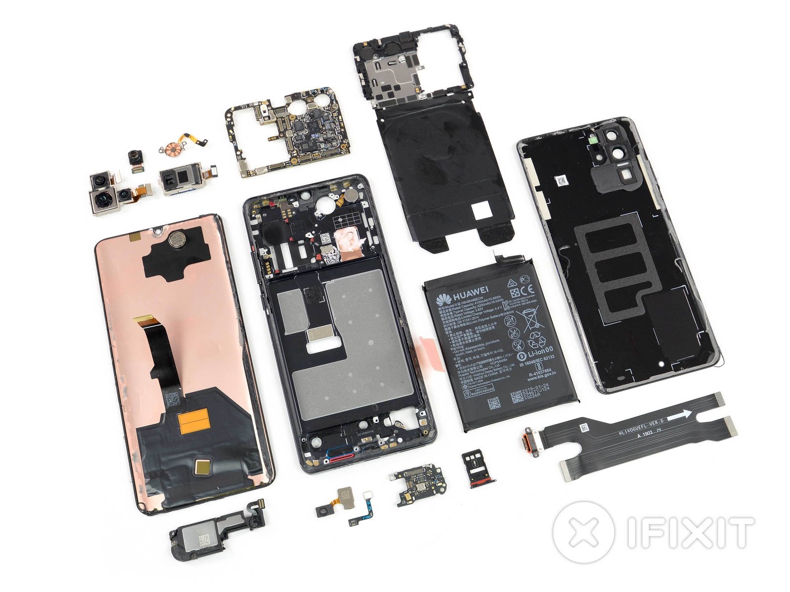 Huawei P30 ProをiFixitが分解報告。気になるカメラシステムの仕組みは…？ - Engadget 日本版
