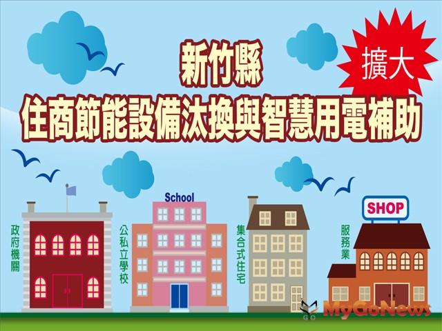 ▲住商節能設備汰換與智慧用電　補助好康報你知(圖：新竹縣政府)