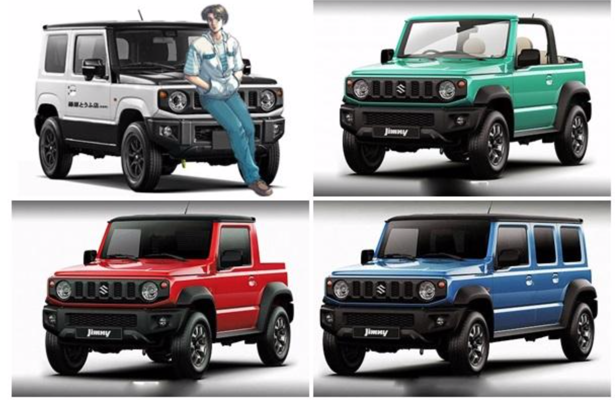 創意kuso 無極限 Suzuki Jimny 化身藤原豆腐號 Yahoo奇摩時尚美妝
