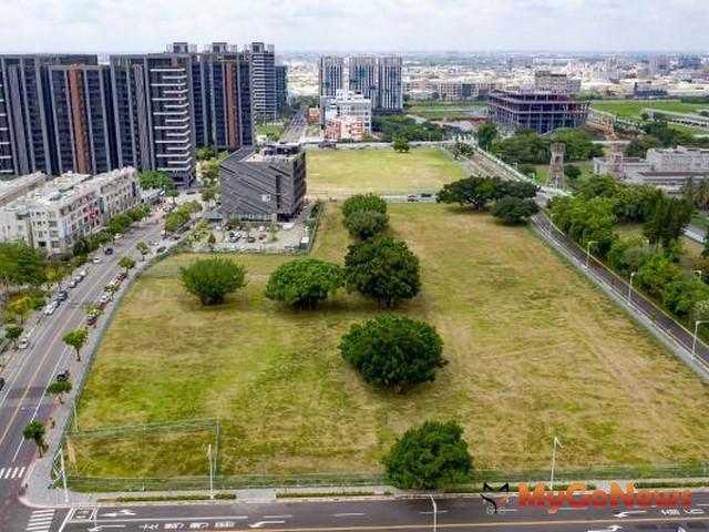 ▲永康砲校第一期生活服務專用區已順利標出，未來將打造成為永康指標性移居生活圈(圖：台南市政府)