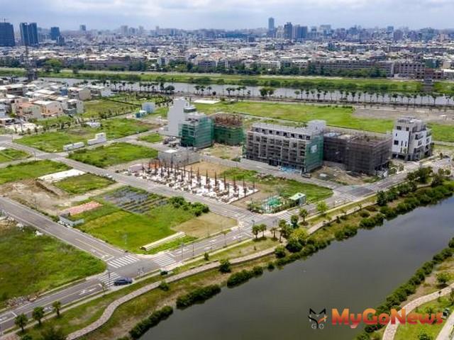 ▲九份子重劃區12筆土地售出，建設安南新市鎮生態社區(圖：台南市政府)
