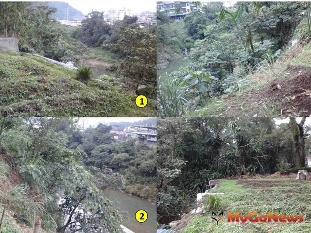 ▲深坑景美溪護岸工程 啟動都市計畫變更 完工後有效降低淹水機率(圖：新北市政府)