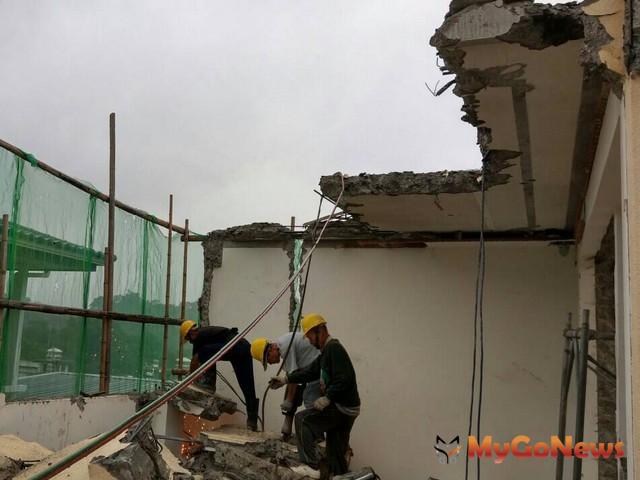 ▲資訊透明化，北市府率先公開違建處理相關過程