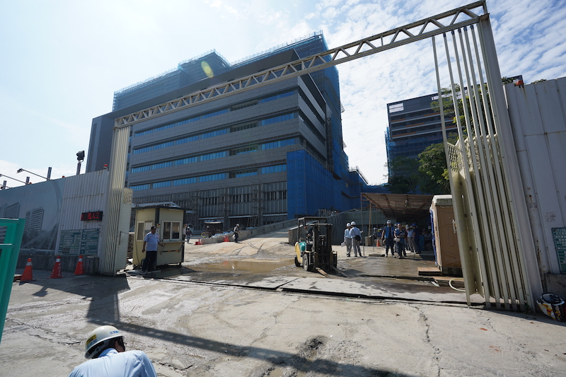 ▲新北市立土城醫院預計於2020年3月營運，將提供超過1000個病床，是由長庚醫療負責興建營運的BOT案。