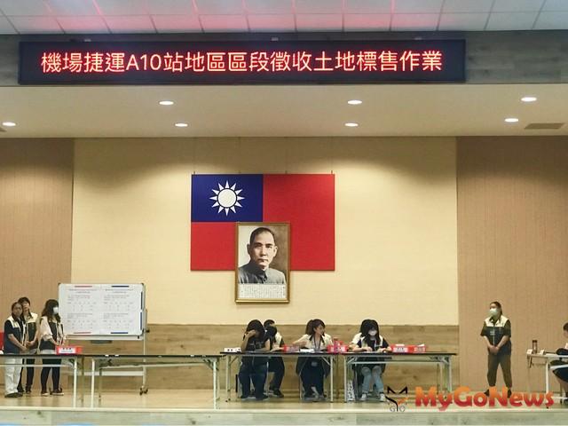 ▲A10站土地標售　單價36.7萬　成區域次高紀錄(圖：台灣房屋)