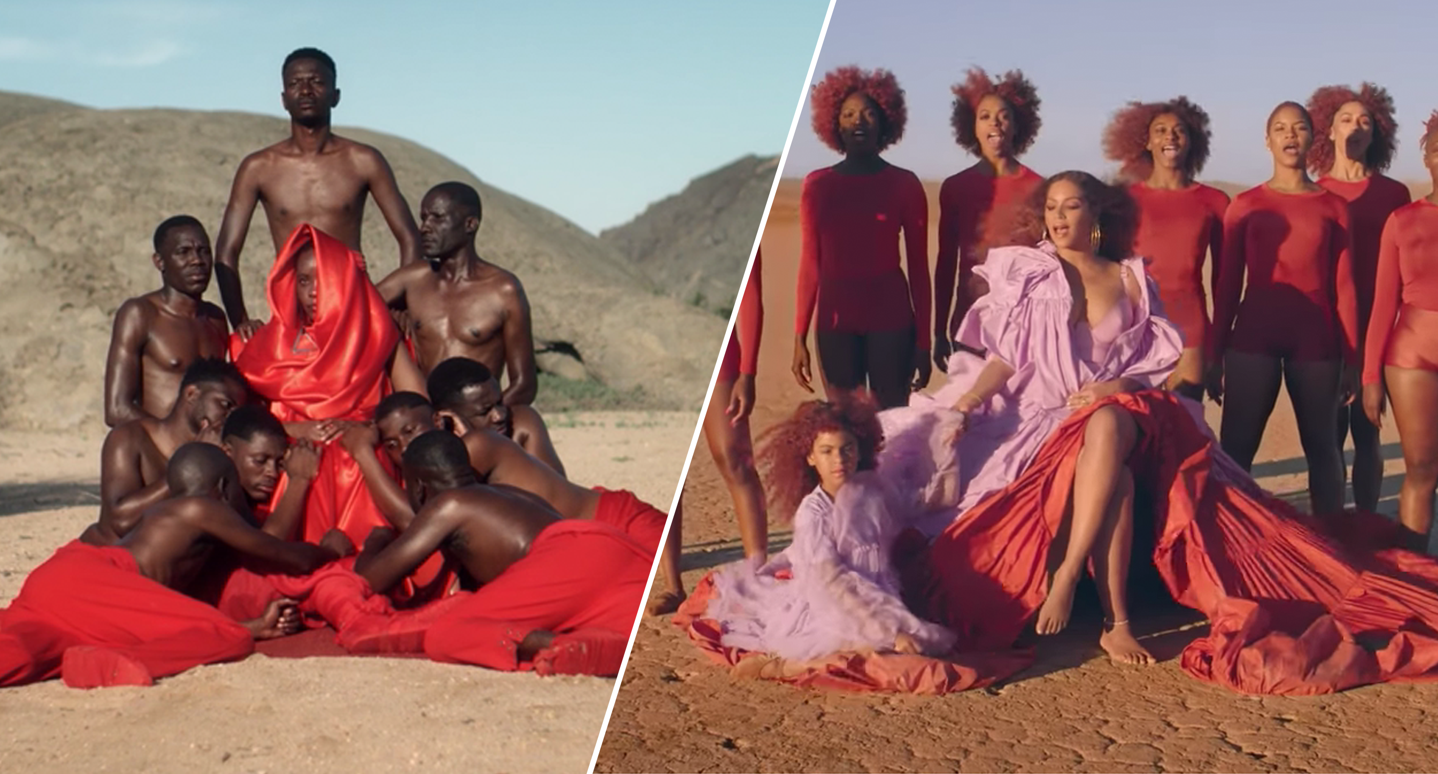 People say Beyoncés Lion King videos look similar to South African music video from 2018