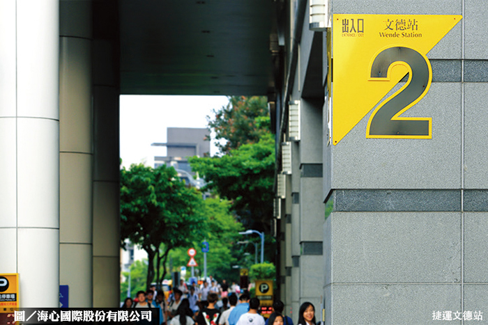 文德捷運站2號出口