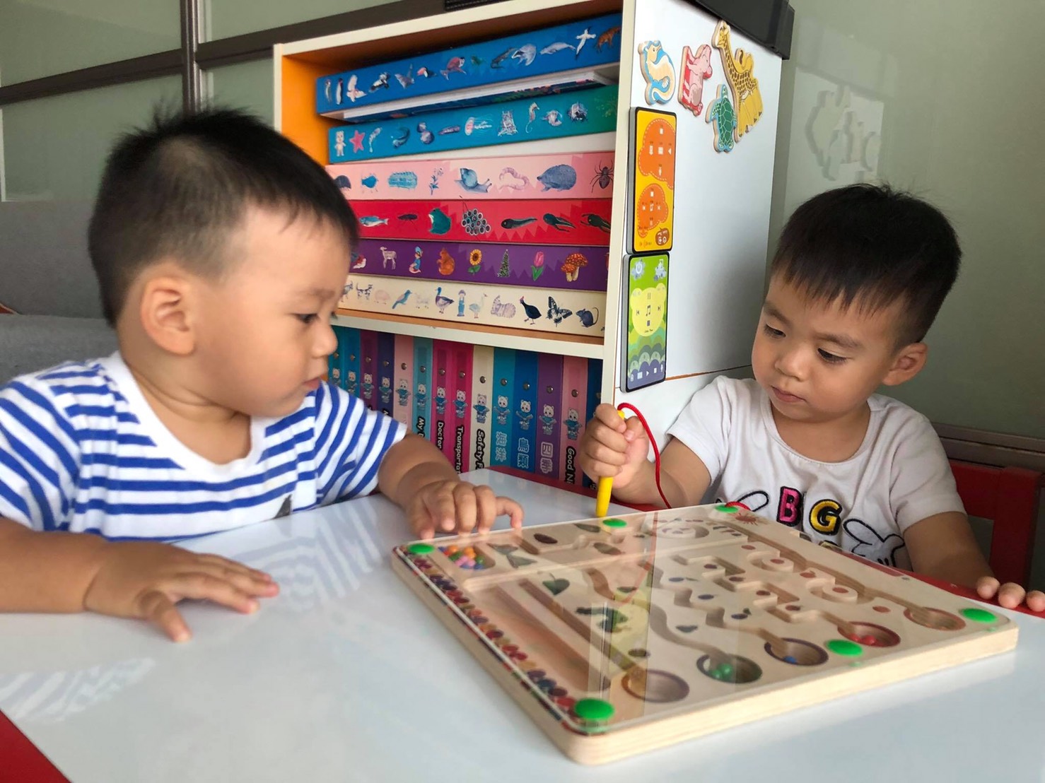 【親子時尚】李培禎陪孩子「玩」課程　時常與孩子聊上學！