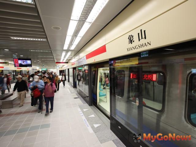 ▲十大人流成長捷運站出爐！「象山站」人流成長最多，土城區「永寧站」2字頭最易入手
