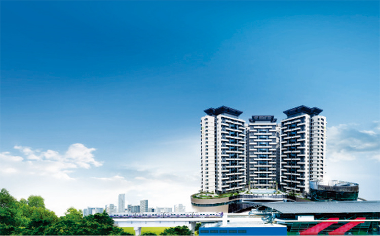 與A19重大建設齊名 《冠德青璞匯.》捷運聯開宅落成。