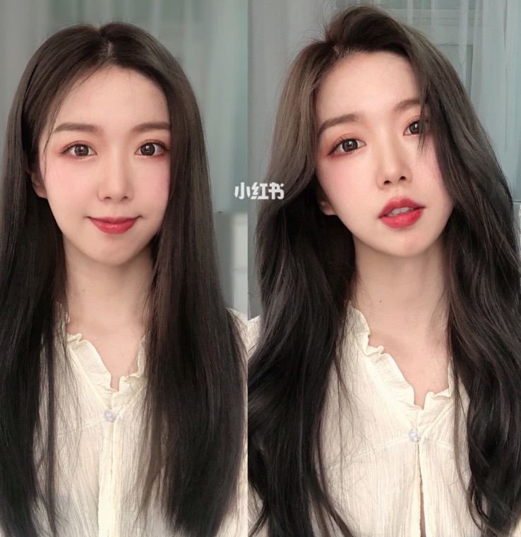 用吹風機就能吹出宛如韓系網美的蓬鬆波浪髮型