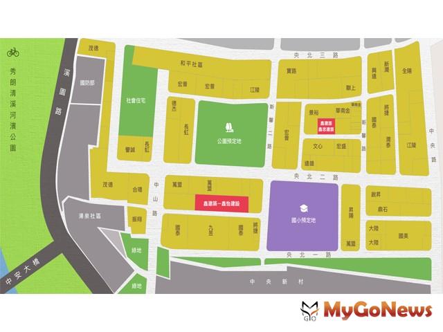 ▲82-1地號吸引了10張標單，開標結果由永和建商鑫建築團隊旗下鑫忠建築開發得標(圖：業者提供)