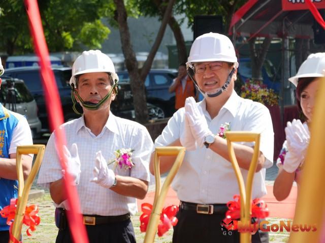 ▲竹北市停6停車場開工，未來光明商圈停車更便利(圖：新竹縣政府)