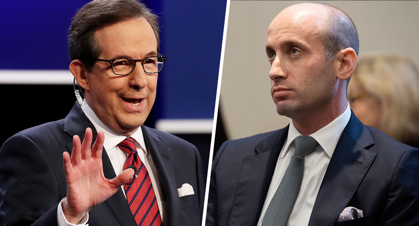 Fox News Chris Wallace spars with Stephen Miller over Trumps call to use attorneys to seek dirt on Joe Biden