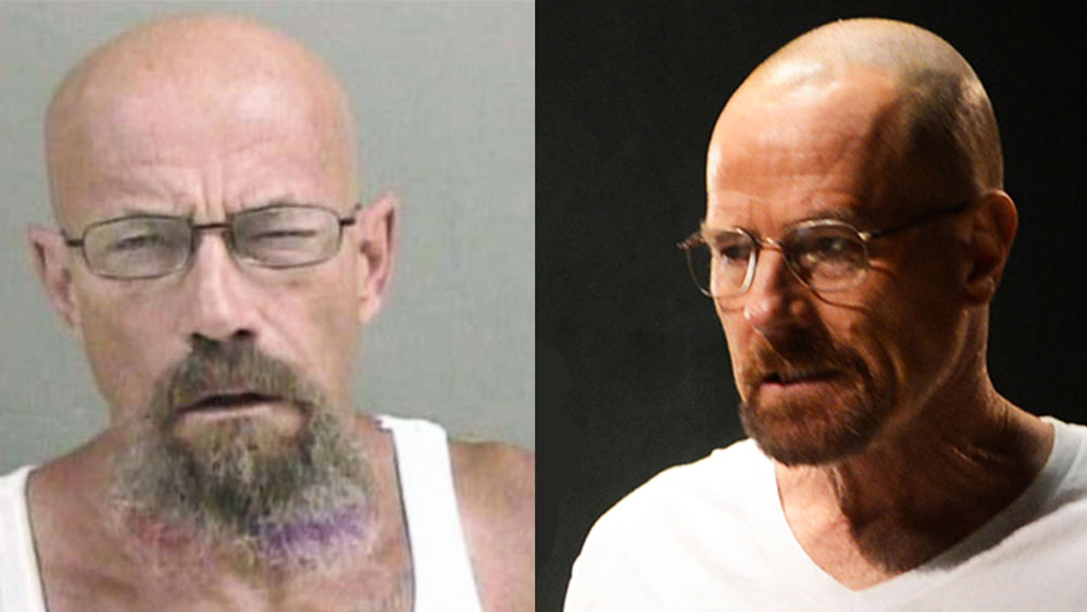 Walter White look-alike is wanted on meth charges — and more news you missed this week