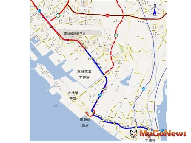 ▲高雄市政府積極推動高雄捷運延伸小港林園線(圖：高雄市政府)