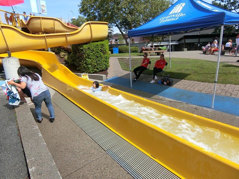 ▲如果要帶孩子去溫哥華玩，李培禎推薦可以去體驗公園裡的設施。