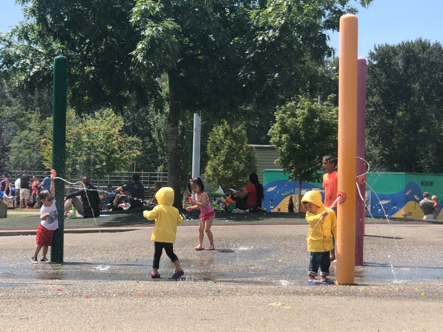 ▲如果要帶孩子去溫哥華玩，李培禎推薦可以去體驗公園裡的設施。