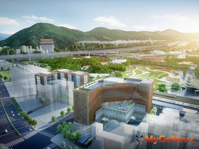 ▲圓山站西側公辦都更案開標，麗寶建設出線(圖：國家住都中心)