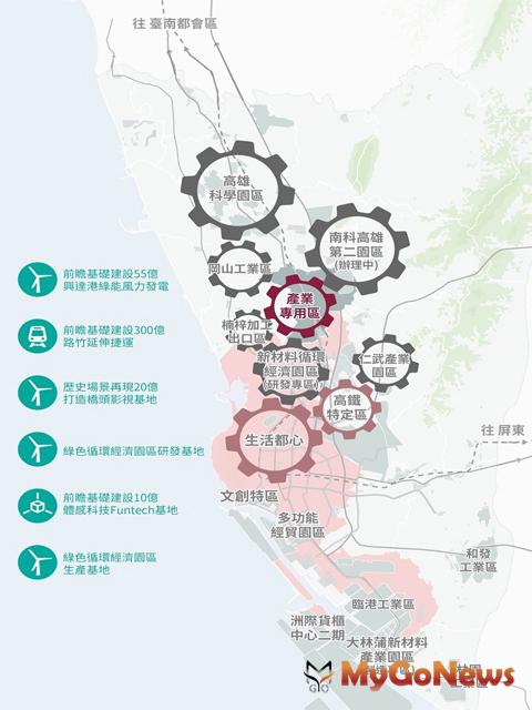 ▲高雄橋頭科學園區都市計畫 經內政部都市計畫委員會審定(圖:內政部)