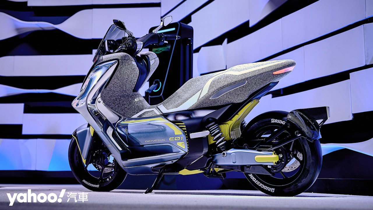 東京車展 日規純電二輪預備進攻 Yamaha全新電動機車概念車款e01 E02展示解析 Yahoo奇摩汽車機車