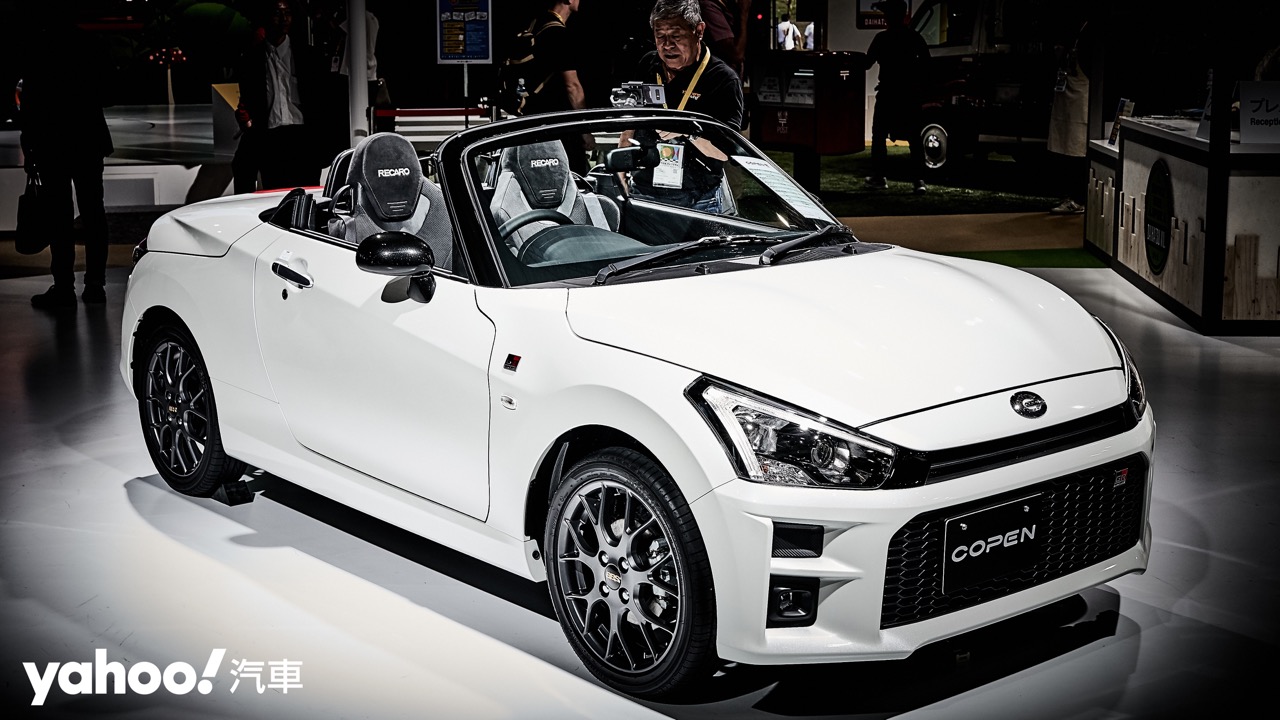 東京車展 羽量級小跑換上剽悍配置 Daihatsu Copen Gr Sport買不到也該好好端詳 Yahoo奇摩汽車機車