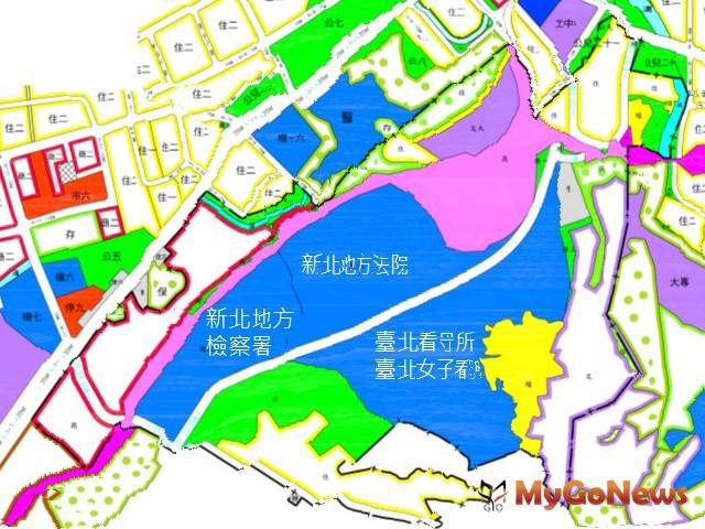 ▲土城司法園區主要計畫新北市都委會審議通過(圖：新北市政府)