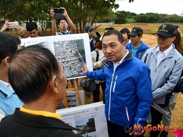▲綠化五股垃圾山 侯友宜：還市民乾淨市容(圖：新北市政府)