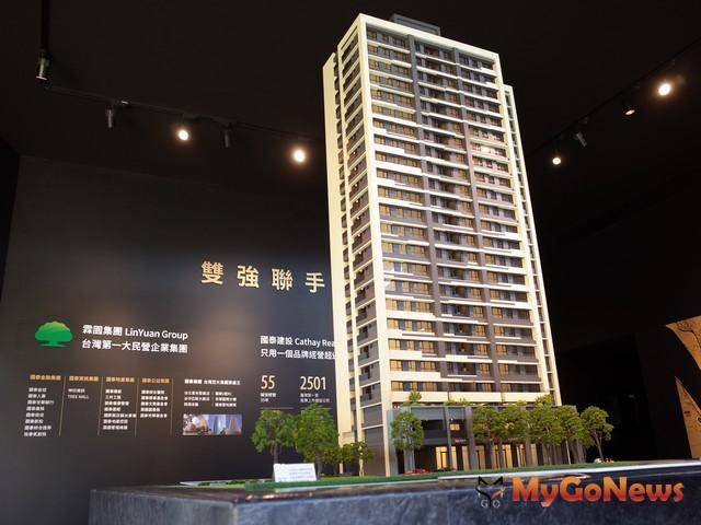 ▲樂活宅，北市北投「國泰華威豐年」熱銷8成