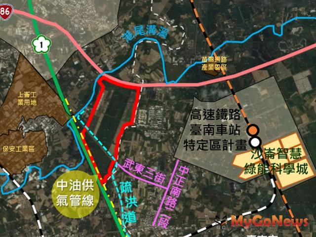 ▲南科、沙崙雙引擎，台南逐步邁向產經重鎮(圖：台南市政府)