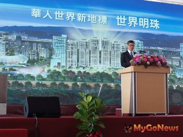 ▲林學圃：4年後台灣最美的住宅，就是「世界明珠」！