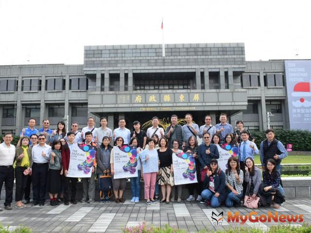 ▲中市府市地重劃跨縣市交流 行銷2020台灣燈會(圖：台中市政府)