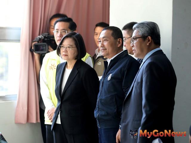 ▲保二總隊基地規劃興辦警消社宅與辦公廳舍都更專案，侯友宜：地方與中央合力照顧新北警消(圖：新北市政府)