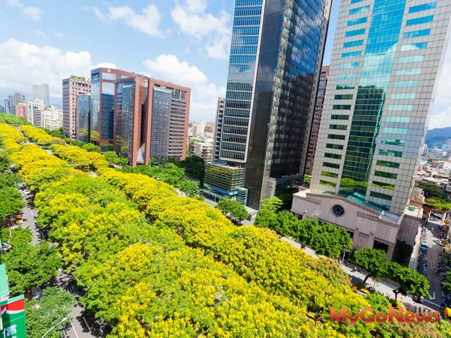 ▲桃園春日路小檜溪路段，將與台北市敦化南路相同，發展成為區域內重要的林蔭大道。