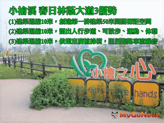 ▲小檜溪春日林蔭大道3優勢