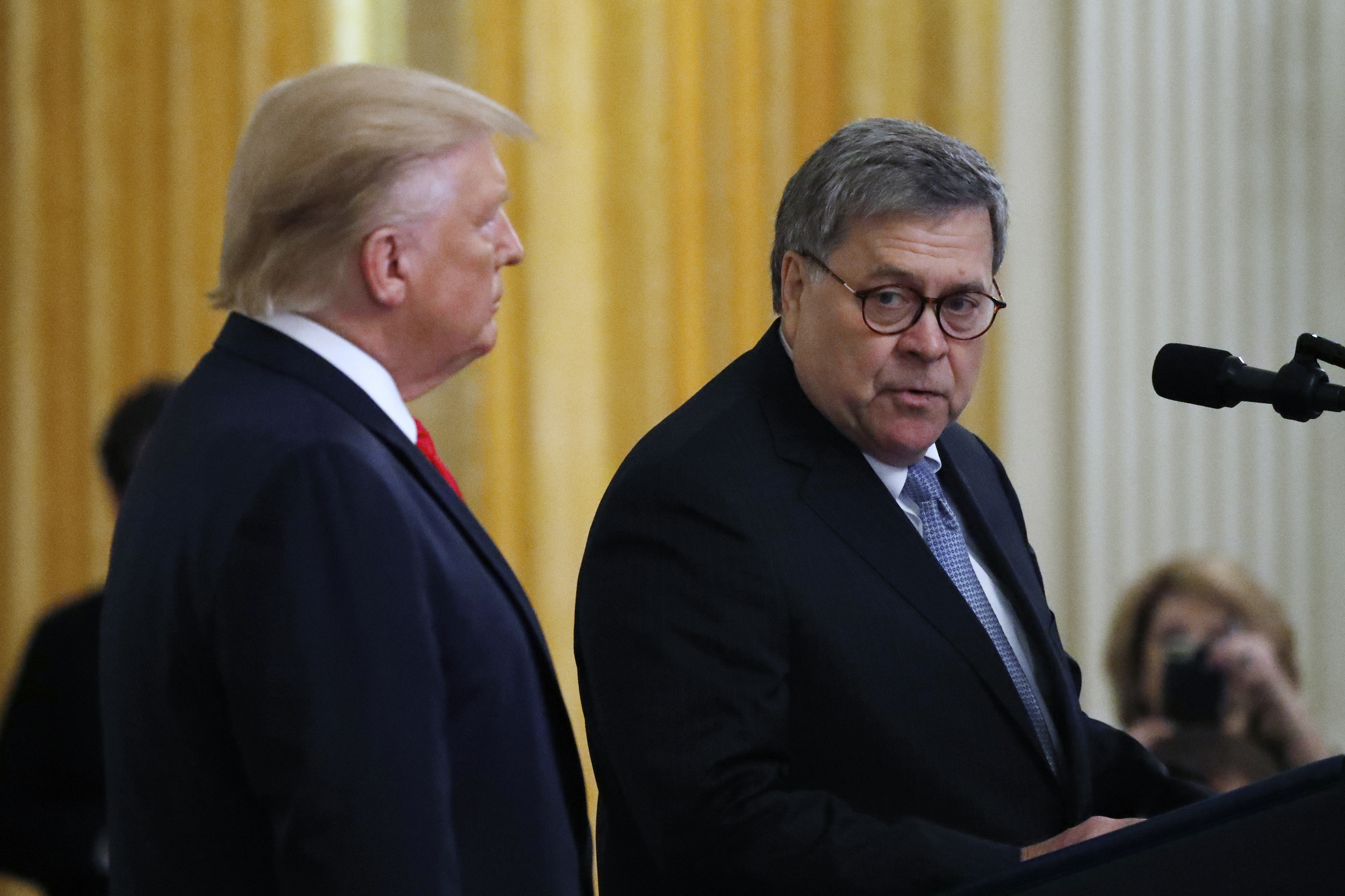 Trump fumes about reports that he wanted Barr to host news conference clearing him on Ukraine call