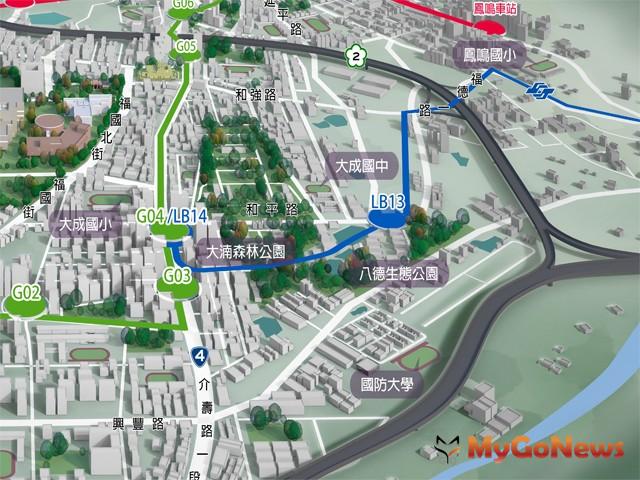 ▲捷運三鶯線延伸八德段可行性研究，獲行政院核定(圖：新北市政府)