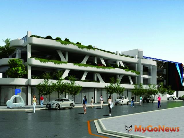 ▲竹北市停十三停車場新建工程(圖：新竹縣政府)