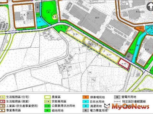 ▲「台南科學工業園區特定區計畫(不含科學園區部分)(新市區建設地區開發區塊I)細部計畫」草案公開展覽30日(圖：台南市政府)