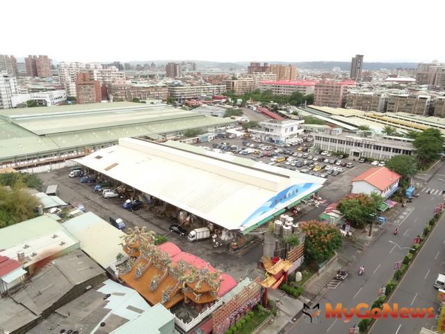 ▲三重果菜市場都更規劃 侯友宜：創新格局翻轉印象