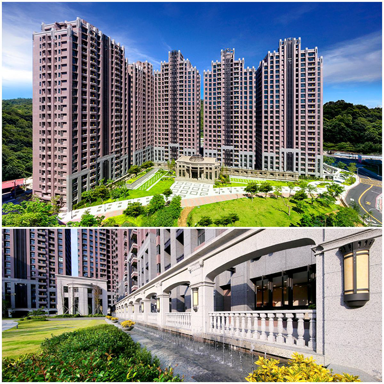 【合陽天擎】基地面積近3500坪，外有1800坪雙公園，生活環境可說是寬闊舒適、綠意充沛。