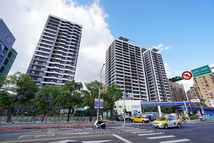 圖為：北市南港東明公宅。