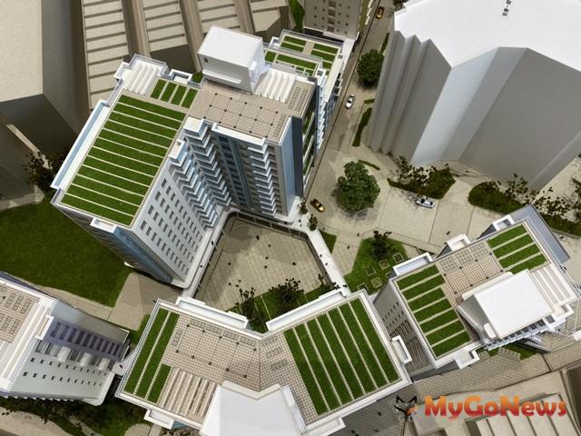 ▲豐原安康段二期社會住宅開工(圖：台中市政府)