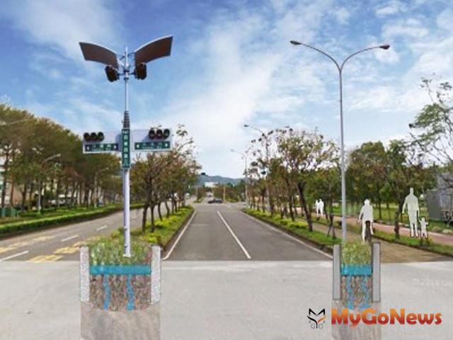 ▲友善行人 前瞻助台東車站周邊道路大改造(圖：內政部)