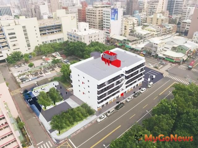 ▲前金舊警舍變身《老青共居》社宅 「實品屋」一卡皮箱就可入住(圖：高雄市政府)