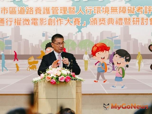 ▲徐國勇部長致詞肯定地方政府持續為道路養護與安全努力(圖：內政部)